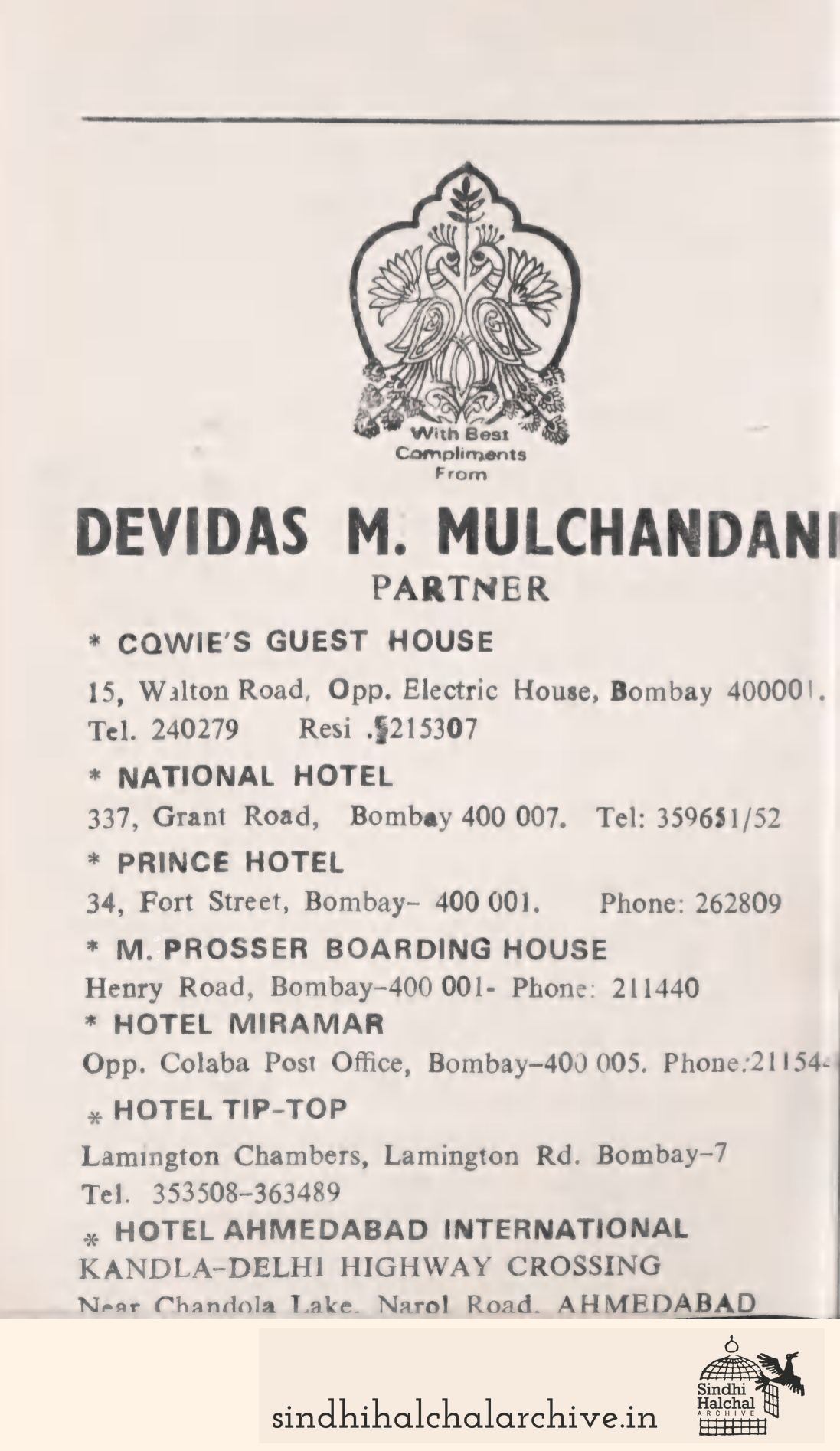 Image of AD Devidas M. Mulchandani (Partner)